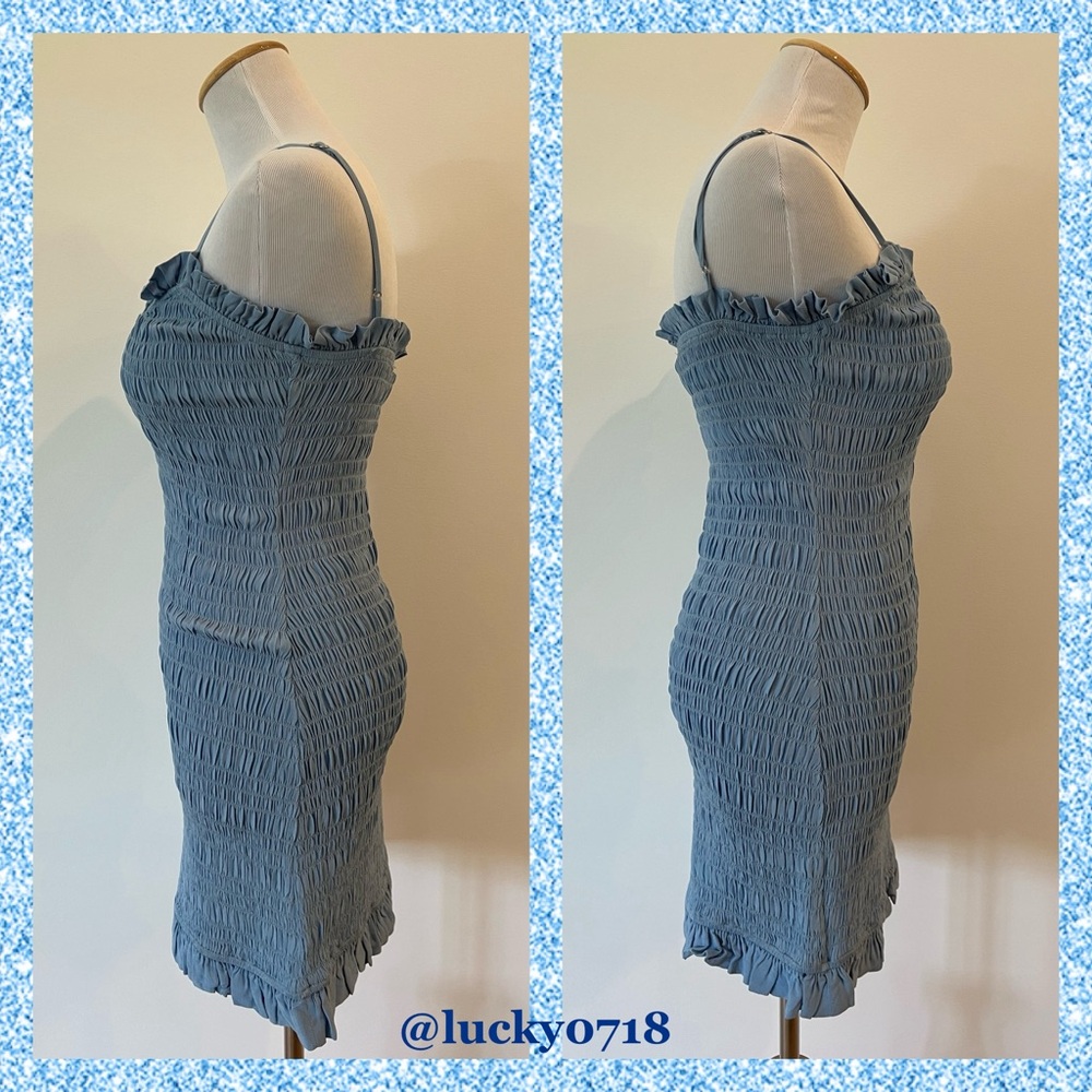 Lovers + Friends Monaco Dress in Baby Blue NWT Sz 4 - Picture 7 of 11